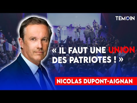 Nicolas Dupont-Aignan without filter!