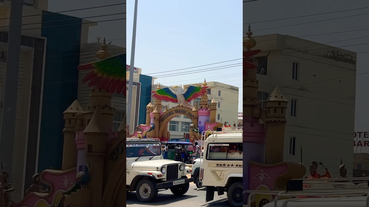 Golden waterpark 📍 khatu syam Ji , Sikar Rajasthan .✅