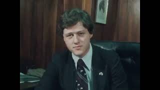 Bill Clinton announces candidacy for Attorney General of Arkansas (1976)