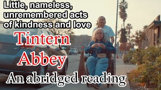 Wordsworth's "Tintern Abbey": A reading ABRIDGED