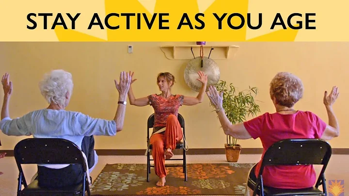 Actively Aging with Energizing Chair Yoga - Senior...