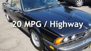 1985 BMW 633CSi for sale in Fremont, CA