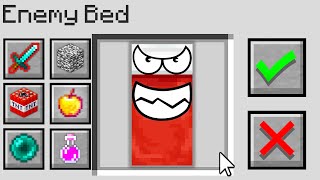 Minecraft Bedwars but my bed is my enemy..