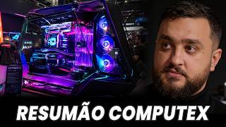 Resumão – Especial Computex 2026 / Galax mostra RTX 6090 / RX 9070 e 7700x3D lançados / AM5 2029!