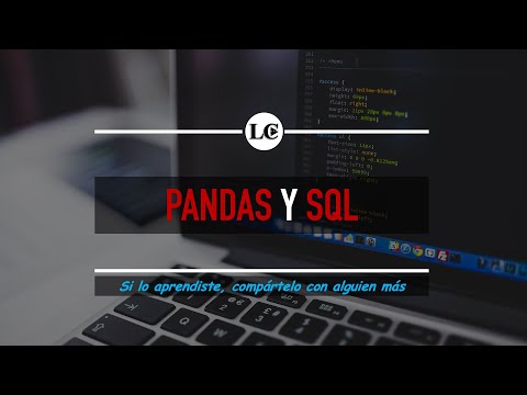 Video: ¿Cómo usar pandas SQL?