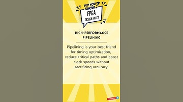 High Performance Pipelining in FPGA | FPGA Design Facts | TheFPGAman