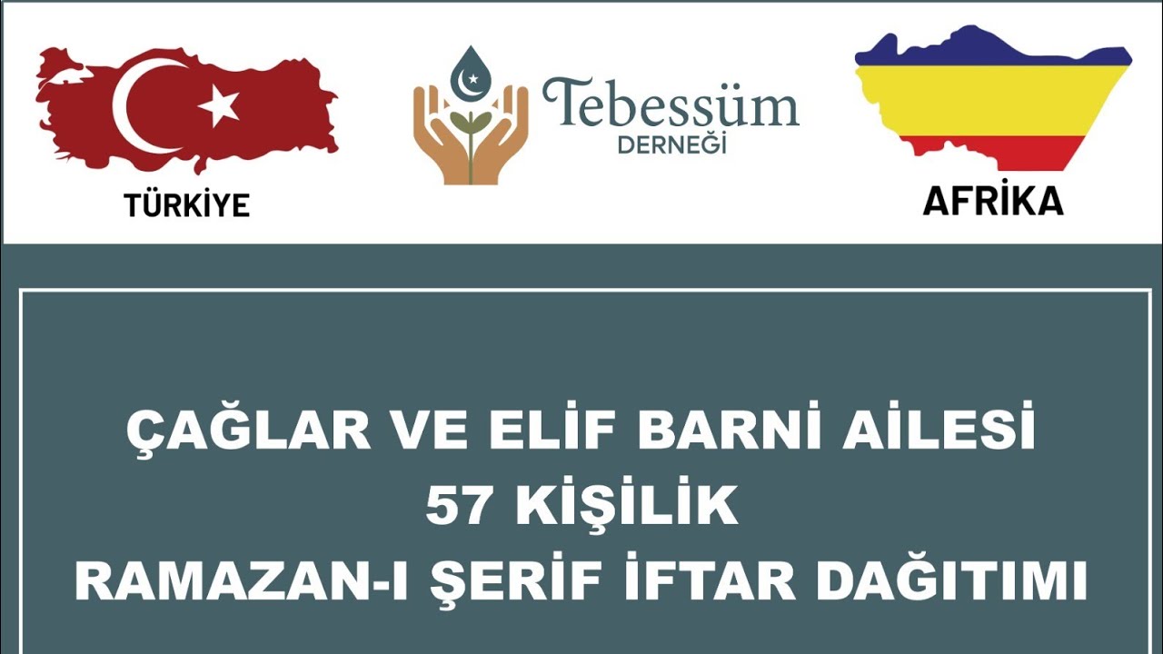  İFTAR YEMEĞİ (AFRİKA)