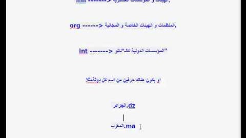 ماهو الفرق بين com.org.net.