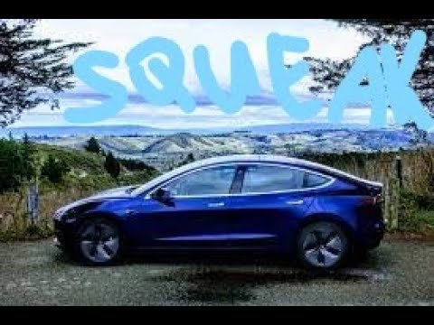 Tesla Model 3 Squeak Squeaky Noise From Front Easy Fix - YouTube