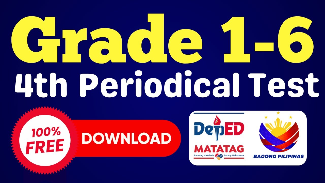 Fourth Periodical Test Free Download - YouTube