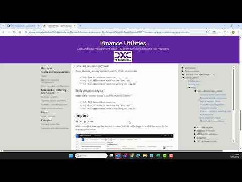 Modern bank reconciliation and Finance Utilities – Electronic reporting import