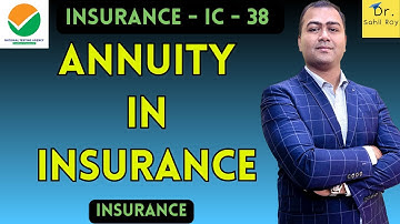What is Annuity in Insurance ? | Insurance terminologies