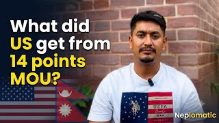What did US get from 14 points MOU with Iran?    #usa #usiranwar #14pointsmou #mou #neplomatic 