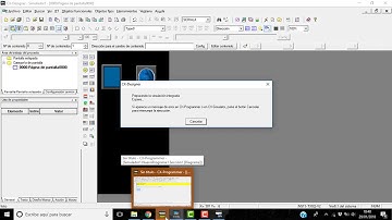 3/3 SCADA. CÒMO VINCULAR CX PROGRAMMER CON CX DESIGNER