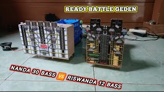 UNBOXING RISWANDA AUDIO 12 BASS BATTLE CHALLENGER NANDA AUDIO #miniature #horeg #brewogaudio