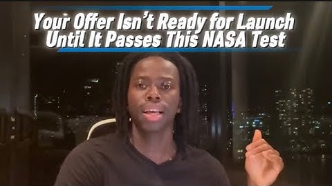 Your Offer Isn’t Ready for Launch Until It Passes This NASA Test