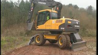 How to prepare a working place for a Volvo Wheeled Excavator (Part 6 of 16) screenshot 4