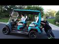 The CORE Boys Push The Cart Up The Hill After The Battery Died..