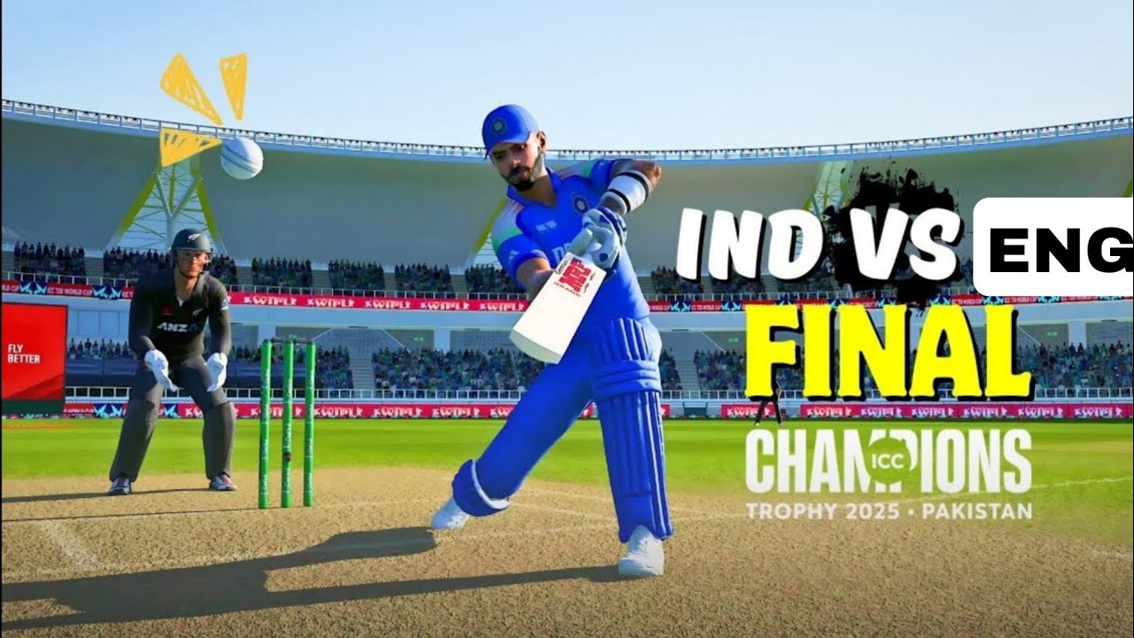 India Vs England Championship Game Real Cricket Swipe
