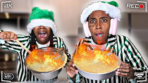 DEAF MUTE BLIND CHRISTMAS 🎄 COOKING CHALLENGE | VLOGMAS DAY 2 ⭐️