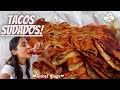 LOS FAMOSOS TACOS♡ ISABEL VLOGS♡ |RECETA |TACOS SUDADOS |TACOS DE CANASTA