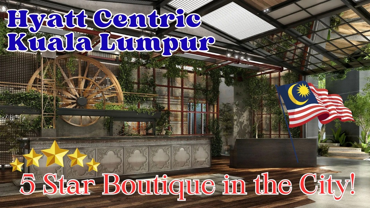 Hyatt Centric KUALA LUMPUR Malaysia | High floor King Room with Balcony | Breakfast | What a VIEW!