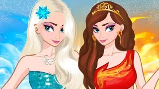 icy & fire dressup games screenshot 2