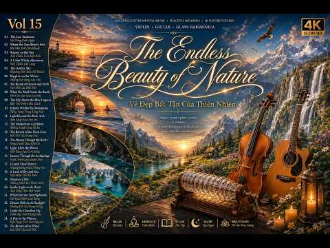 The Endless Beauty of Nature| Relaxing Instrumental Music & Stunning 4K Nature  for Stress Relief