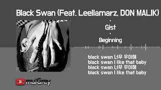 Gist - Black Swan (Feat. Leellamarz, DON MALIK)