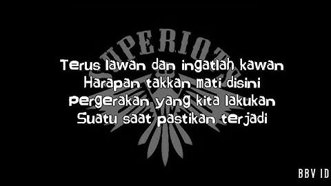 Superiots - Harapan Takkan Mati Disini (LIRIK)