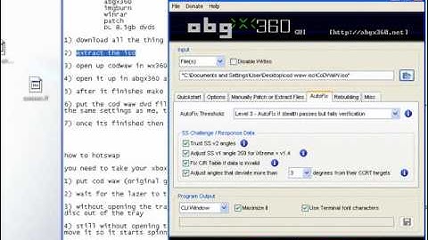how to make a cod waw iso mod disc