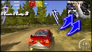 Mitsubishi Lancer Evo VI? Rush Rally 3 / Thrustmaster Wheel   Handbrake   Shifter gameplay