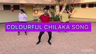 Colourful Chilaka Song Choreography By Master Sagar Sir Vizag