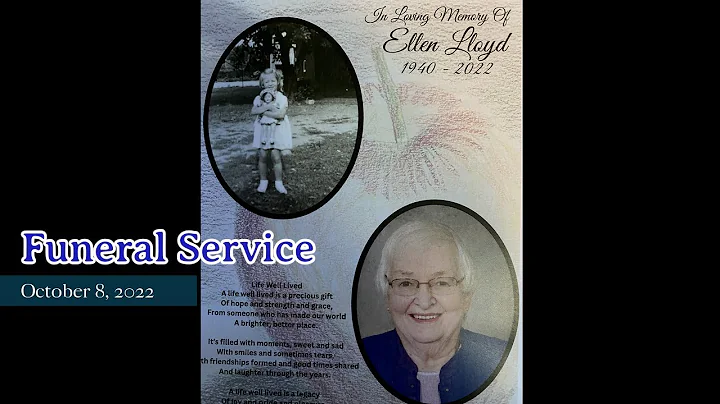 Funeral Service for Ellen Lloyd