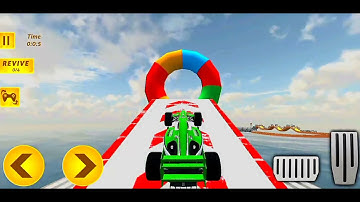formula car gt racing stunts- impossible tracks 3d mega ramps #9-#carsgames 13 August 2021