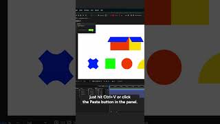 How to Paste Illustrator Shapes into After Effects — Free Plugin #aftereffects #motiongraphics