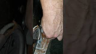 How to change a 2005 to 2009 mustang Emergency brake lever "E-brake"
