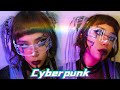 【Cyberpunk Makeup Tutorial】サイバーパンク| SHIN