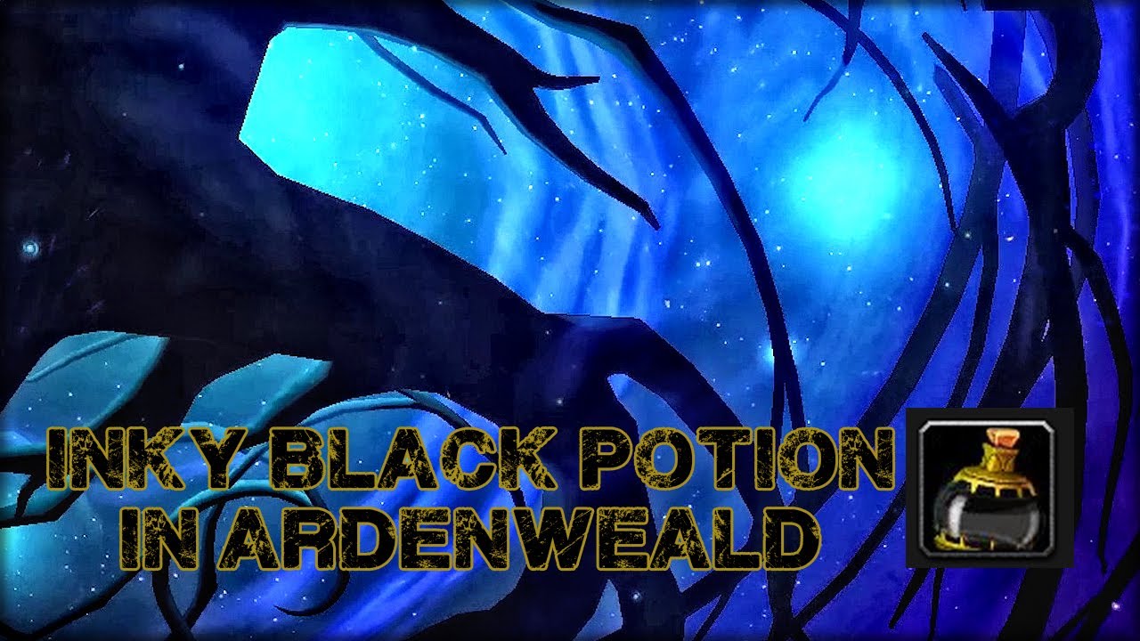 Ardenweald with Inky Black Potion - Shadowlands - Warcraft