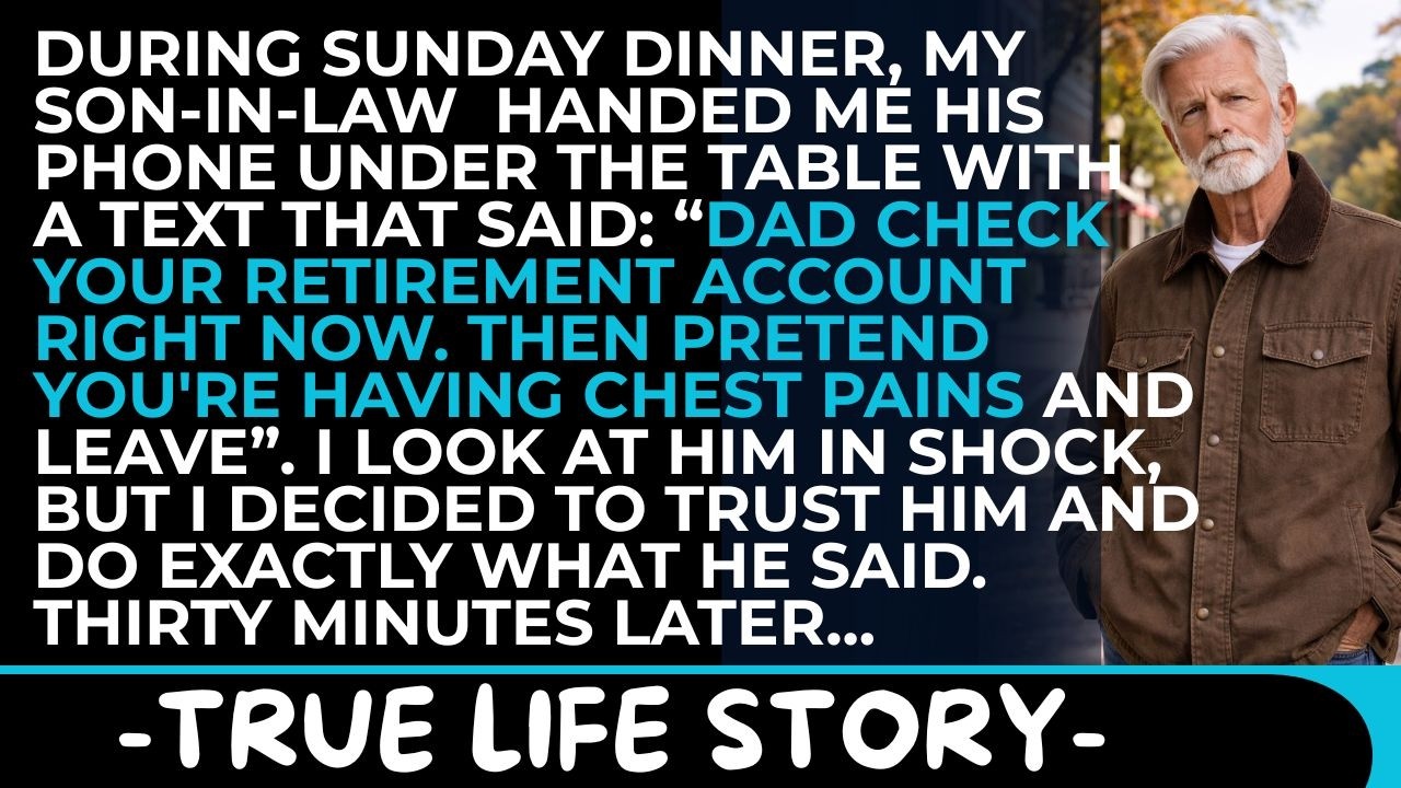 The number on my phone was $12,847. It was supposed to be $340,000—every dollar I'd saved for Lily's care. Sunday dinner, Ballantyne, my son-in-law pressed his phone into my palm. “Check your...