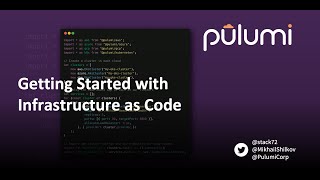 getting started with infrastructure as code