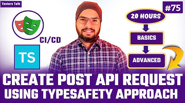 Playwright TypeScript #75 How to Create TypeSafety POST API Request in Playwright | API Testing
