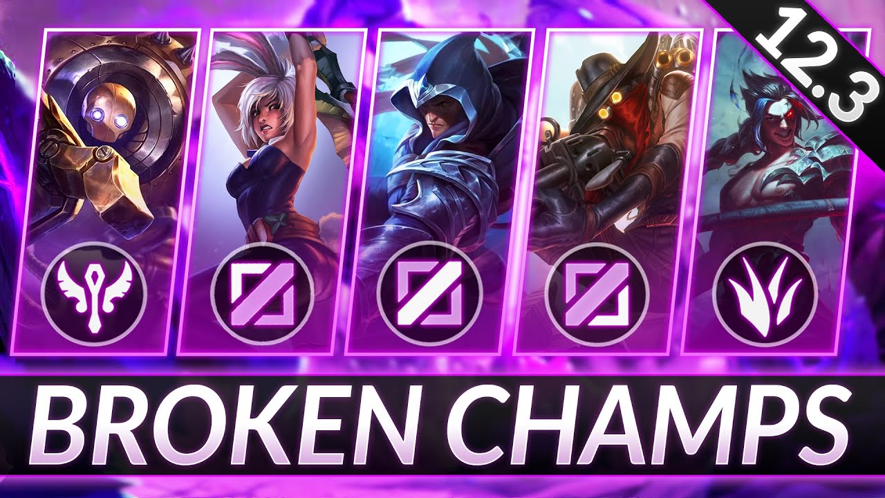 3 BEST SOLO CARRY Champions of EVERY ROLE Patch 12.3 League of