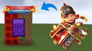Download lagu HOW TO MAKE A BOBOIBOY PORTAL TREMENDOUSLY - MINECRAFT