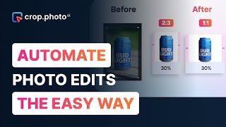 AI Photo Editing for Ecommerce: Auto-Align F&B Images | Crop.photo Tutorial
