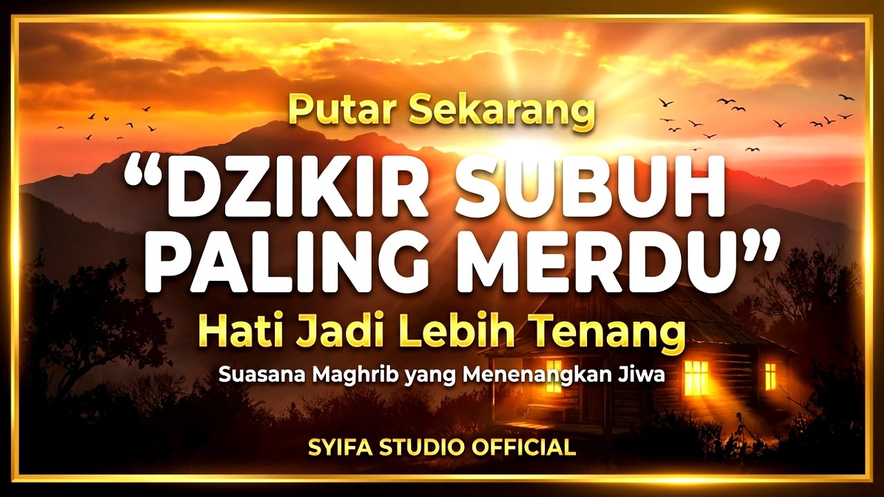 DZIKIR PAGI HARI INI | Penyejuk Jiwa & Penolak Bala