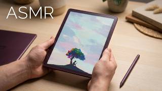 🔴 Kindle Scribe Colorsoft 2025: ASMR Unboxing (Berry Color) + Premium Leather Cover screenshot 5