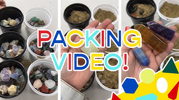 *BIG Order* At-Home Crystal Mining Bucket! #crystals #familyfun #canyoudigit