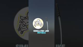 I added fake physics to my sword!!! (Day 3)