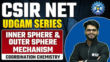 Inner Sphere & Outer Sphere Mechanism | Coordination Chemistry | CSIR NET 2023